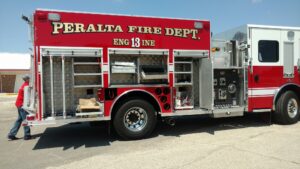 Peralta Fire Department fire truck engine 13