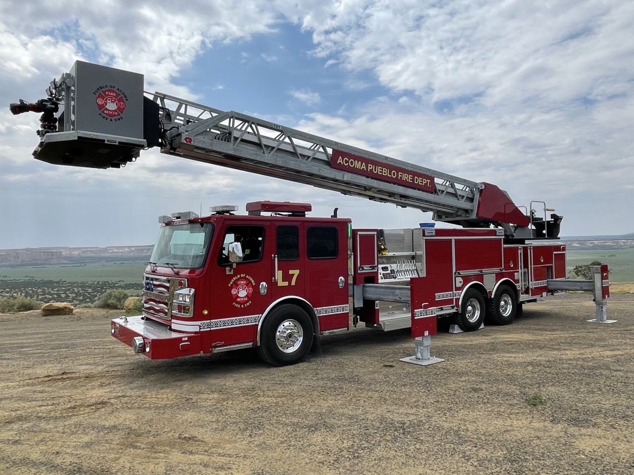Acoma Pueblo Fire Department Truck