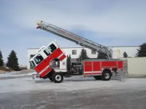 75ft Aerial Quint ladder extension
