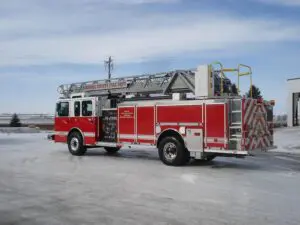 75ft Aerial Quint fire truck