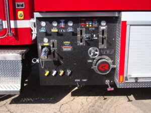 Fire truck controls