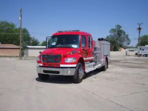 Lincoln County Fire Services Pumper fire truck