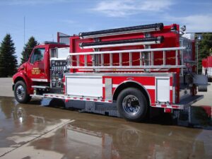 Animas VFD Tanker with ladder on the side
